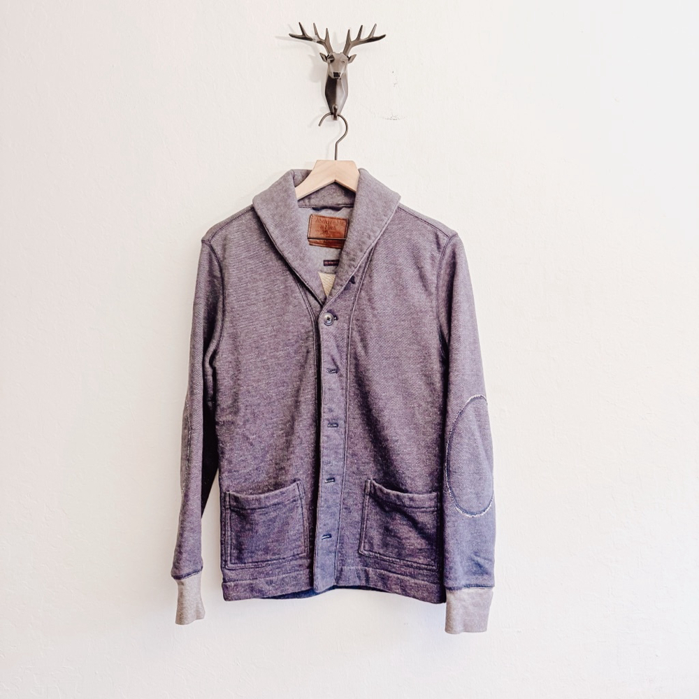 Abercrombie & Fitch Men's Blue Cardigan Sweater Size XS